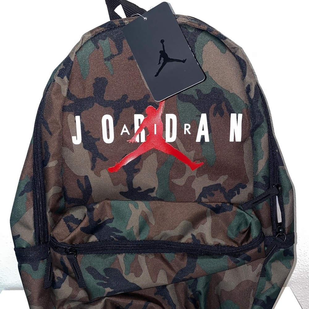 Nike Air Jordan Jumpman 13” Laptop Camo Backpack L